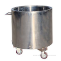 Stainless steel with cover pull cylinder mixing tank